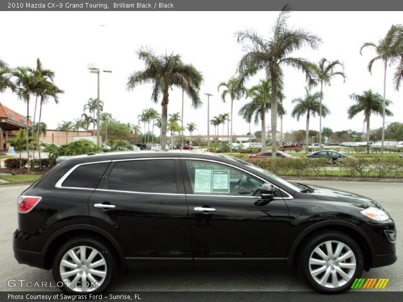 Brilliant Black / Black 2010 Mazda CX-9 Grand Touring