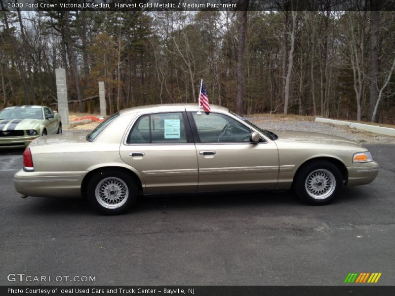  2000 Crown Victoria LX Sedan Harvest Gold Metallic