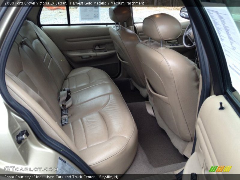 Rear Seat of 2000 Crown Victoria LX Sedan