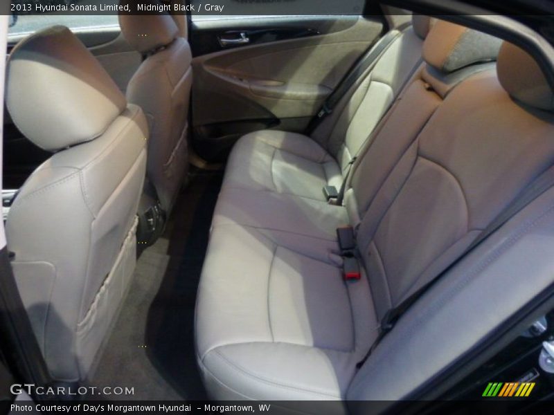 Midnight Black / Gray 2013 Hyundai Sonata Limited