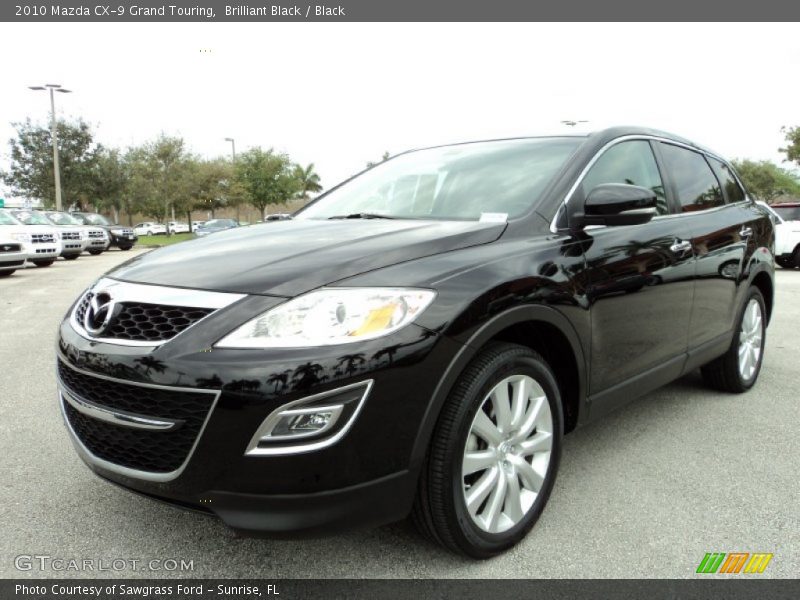 Brilliant Black / Black 2010 Mazda CX-9 Grand Touring