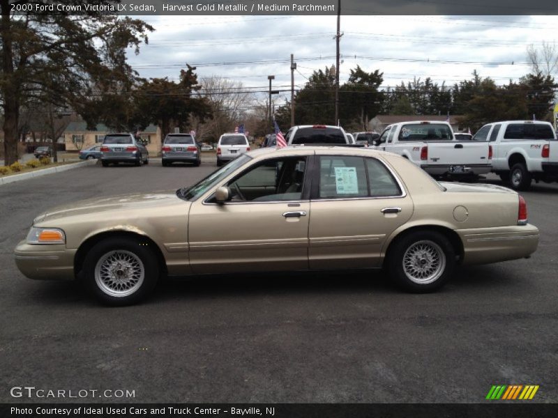  2000 Crown Victoria LX Sedan Harvest Gold Metallic