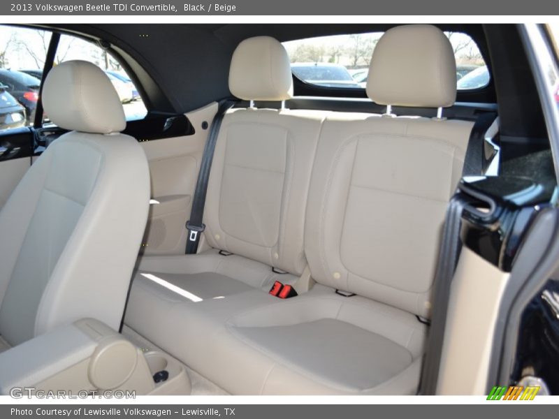 Black / Beige 2013 Volkswagen Beetle TDI Convertible