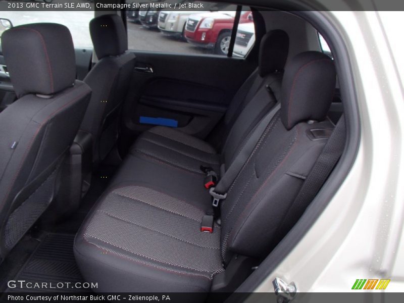 Champagne Silver Metallic / Jet Black 2013 GMC Terrain SLE AWD