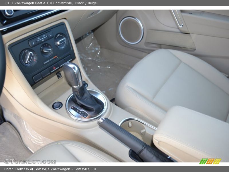 Black / Beige 2013 Volkswagen Beetle TDI Convertible