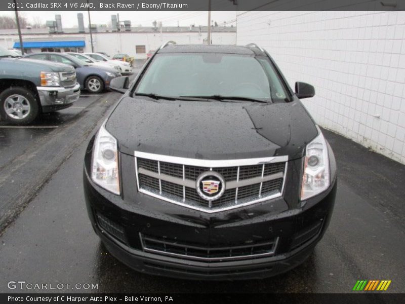 Black Raven / Ebony/Titanium 2011 Cadillac SRX 4 V6 AWD