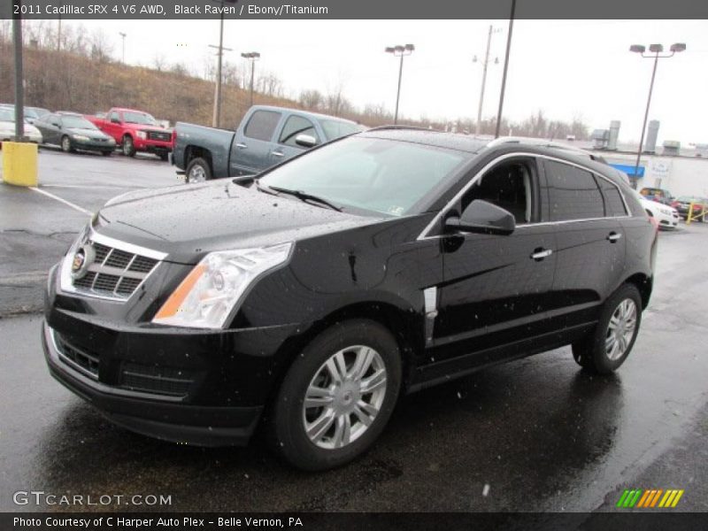 Black Raven / Ebony/Titanium 2011 Cadillac SRX 4 V6 AWD
