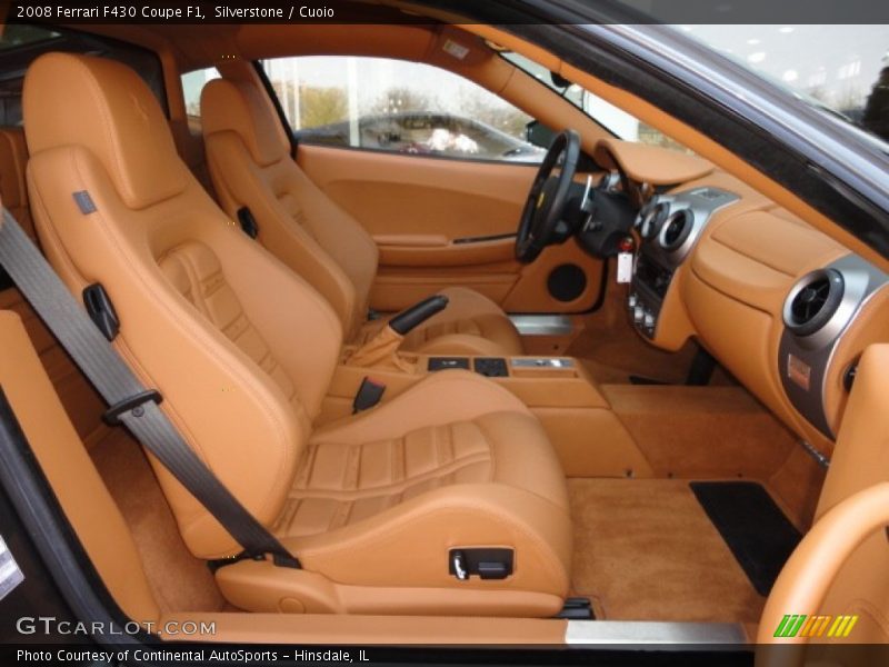  2008 F430 Coupe F1 Cuoio Interior