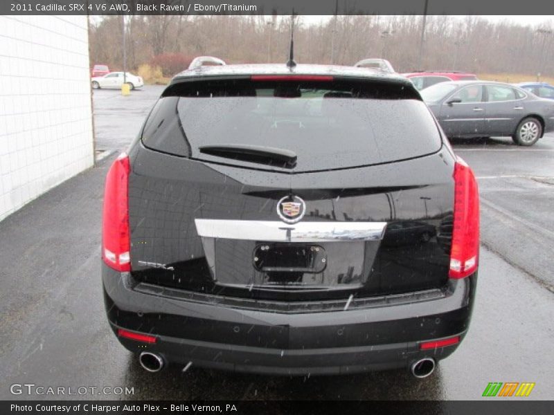 Black Raven / Ebony/Titanium 2011 Cadillac SRX 4 V6 AWD