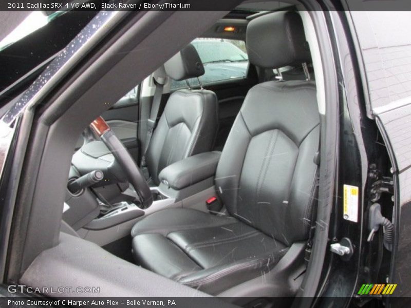 Black Raven / Ebony/Titanium 2011 Cadillac SRX 4 V6 AWD