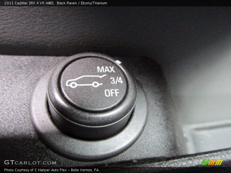 Black Raven / Ebony/Titanium 2011 Cadillac SRX 4 V6 AWD