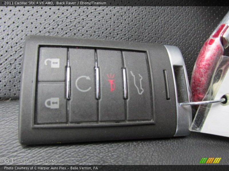 Black Raven / Ebony/Titanium 2011 Cadillac SRX 4 V6 AWD