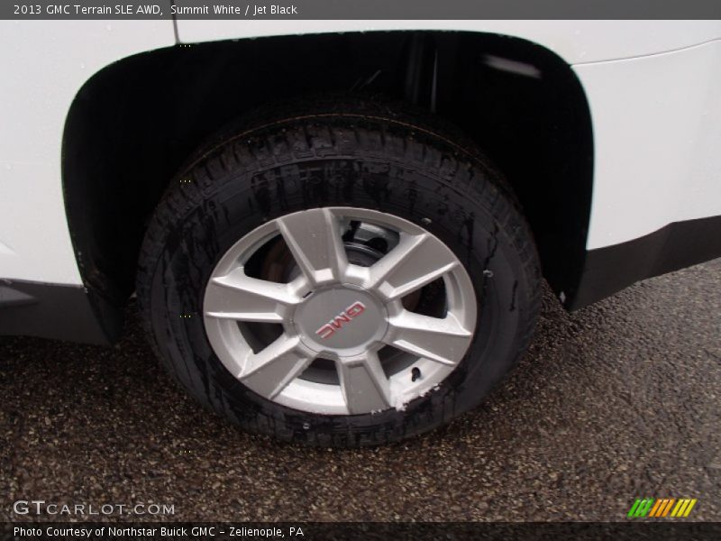 Summit White / Jet Black 2013 GMC Terrain SLE AWD