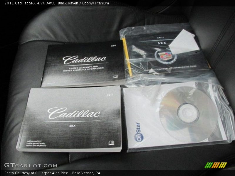 Black Raven / Ebony/Titanium 2011 Cadillac SRX 4 V6 AWD