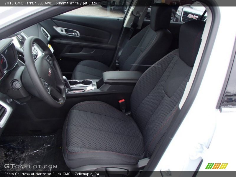 Summit White / Jet Black 2013 GMC Terrain SLE AWD