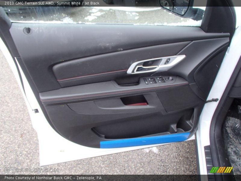 Summit White / Jet Black 2013 GMC Terrain SLE AWD