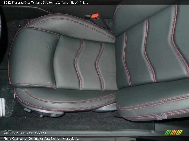 Front Seat of 2012 GranTurismo S Automatic