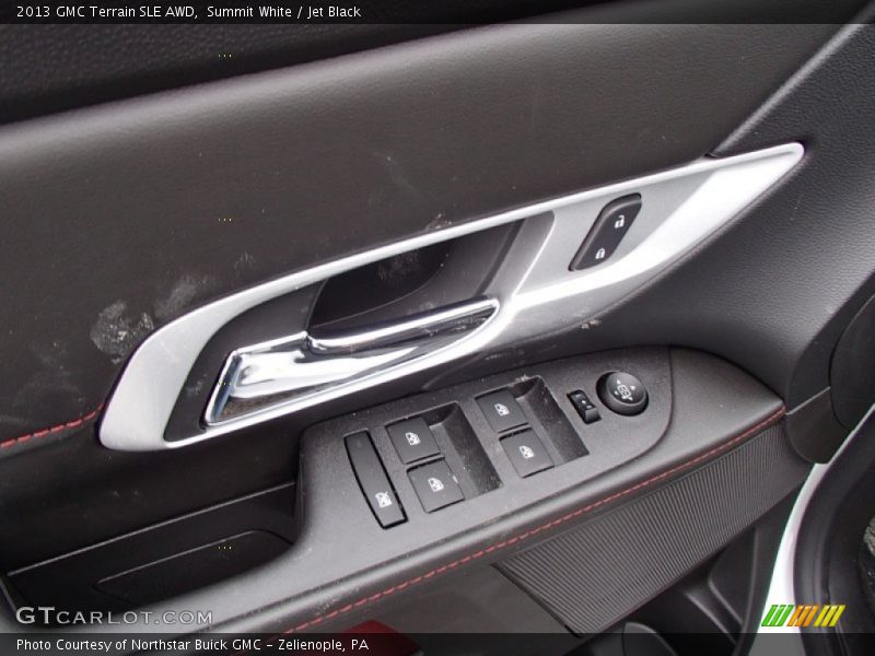 Summit White / Jet Black 2013 GMC Terrain SLE AWD