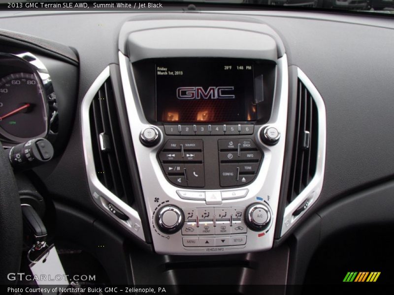 Summit White / Jet Black 2013 GMC Terrain SLE AWD