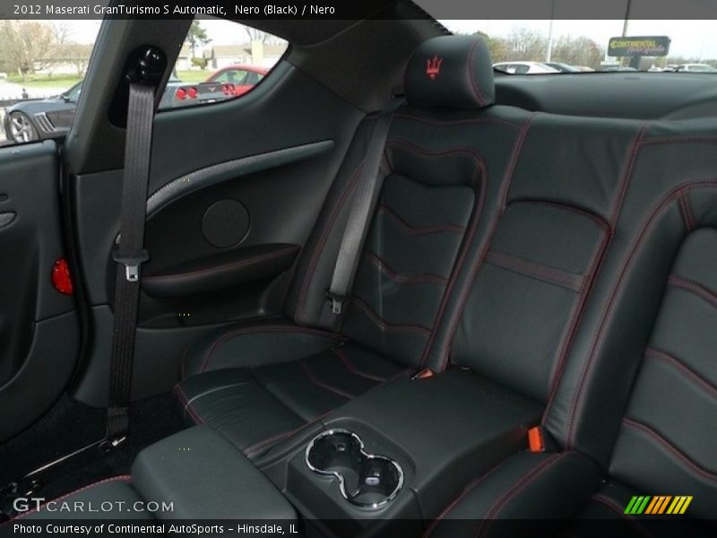 Rear Seat of 2012 GranTurismo S Automatic