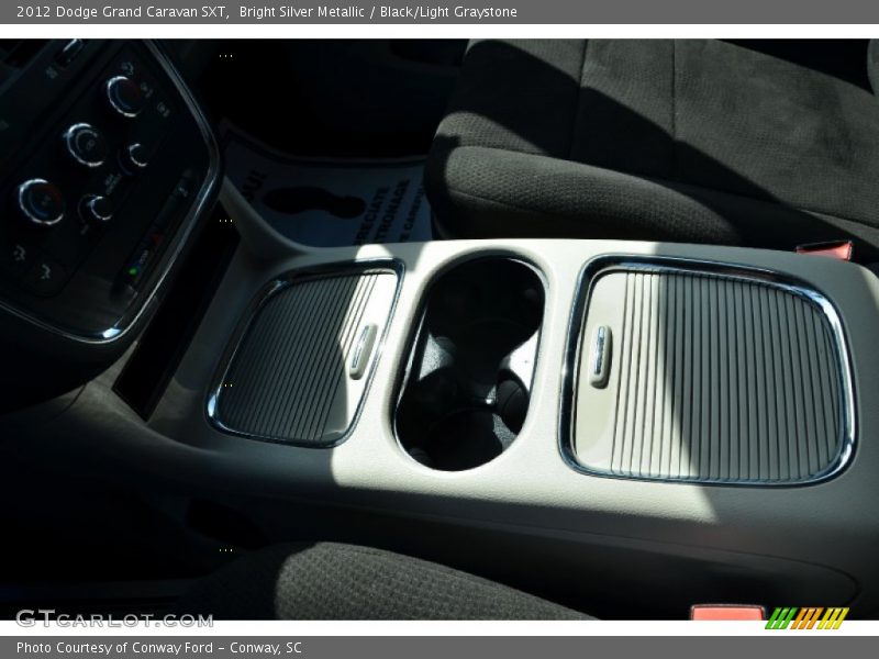 Bright Silver Metallic / Black/Light Graystone 2012 Dodge Grand Caravan SXT