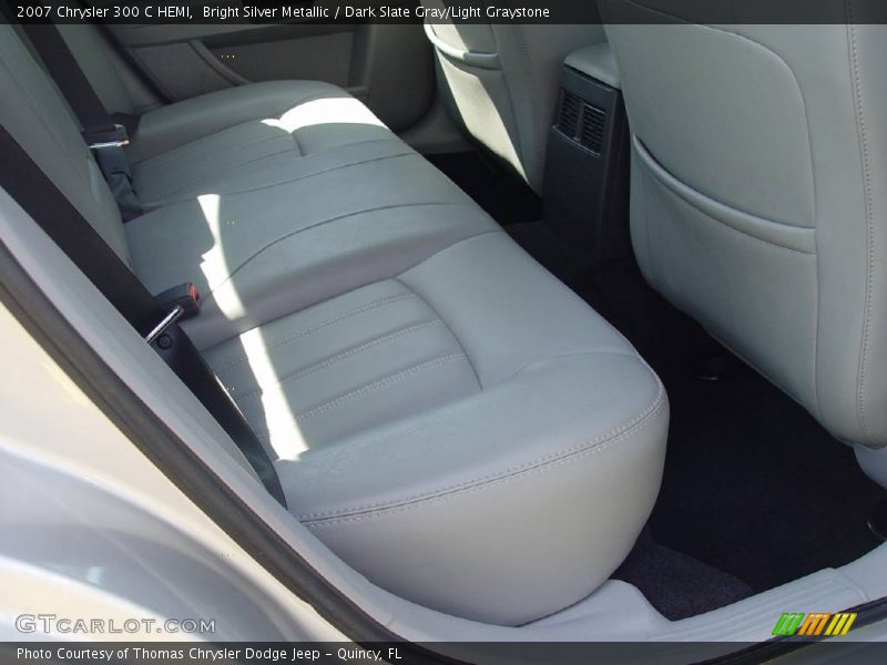 Bright Silver Metallic / Dark Slate Gray/Light Graystone 2007 Chrysler 300 C HEMI
