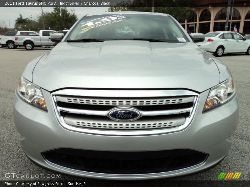 Ingot Silver / Charcoal Black 2011 Ford Taurus SHO AWD