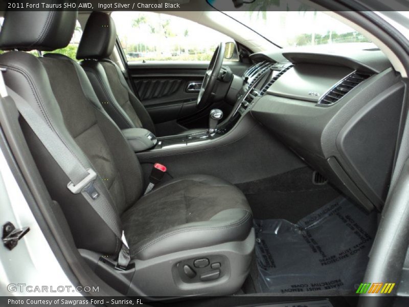 Ingot Silver / Charcoal Black 2011 Ford Taurus SHO AWD