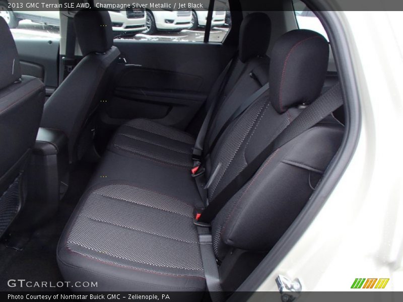 Champagne Silver Metallic / Jet Black 2013 GMC Terrain SLE AWD
