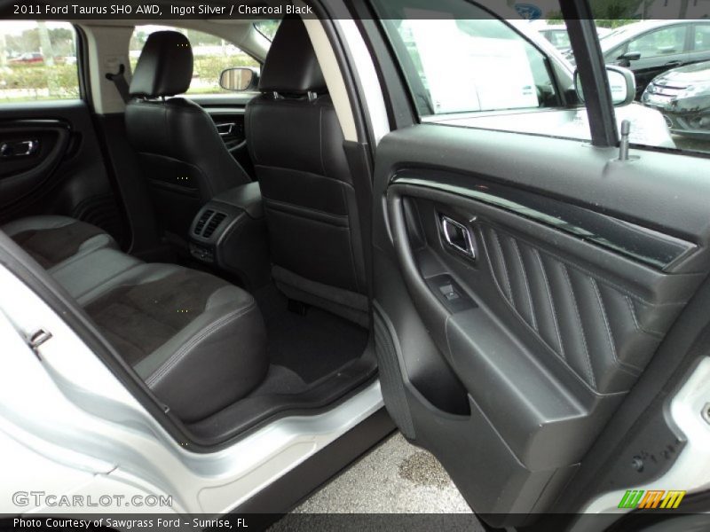 Ingot Silver / Charcoal Black 2011 Ford Taurus SHO AWD