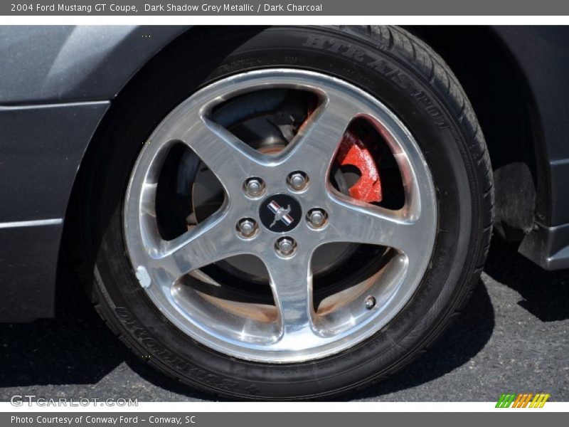Dark Shadow Grey Metallic / Dark Charcoal 2004 Ford Mustang GT Coupe