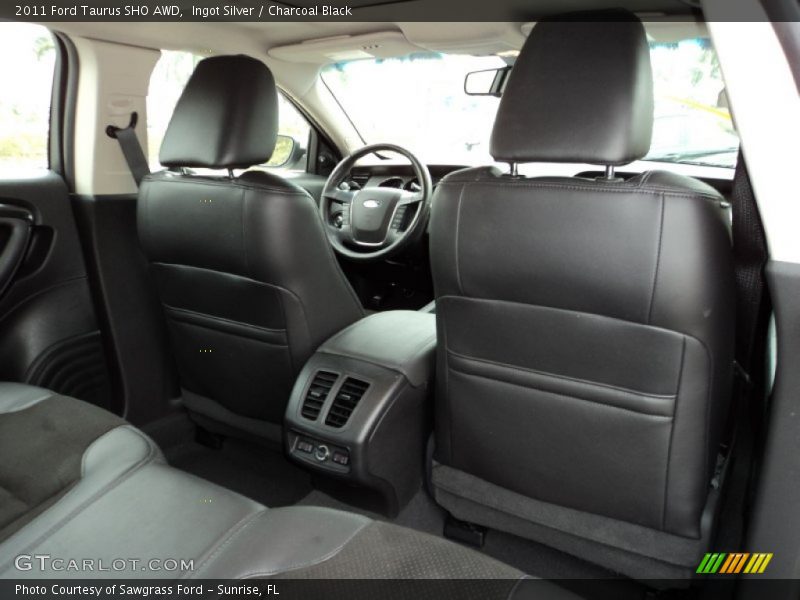 Ingot Silver / Charcoal Black 2011 Ford Taurus SHO AWD