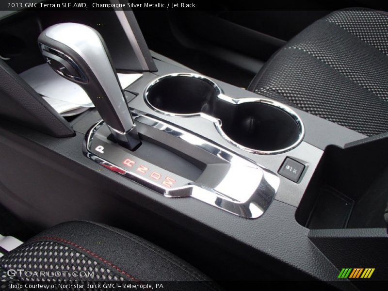 Champagne Silver Metallic / Jet Black 2013 GMC Terrain SLE AWD