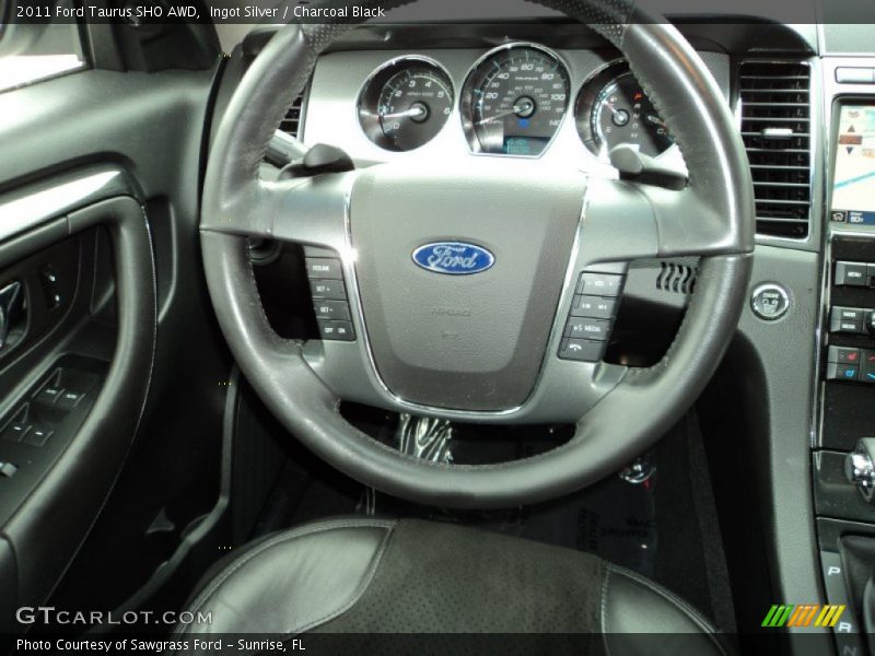  2011 Taurus SHO AWD Steering Wheel