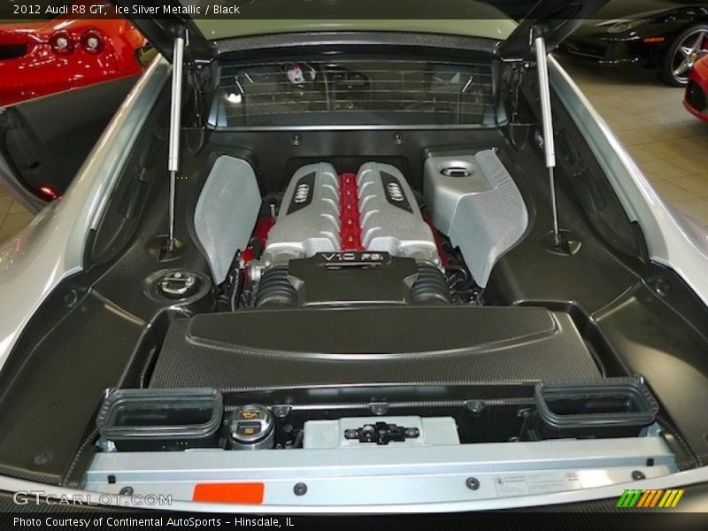  2012 R8 GT Engine - 5.2 Liter FSI DOHC 40-Valve VVT V10