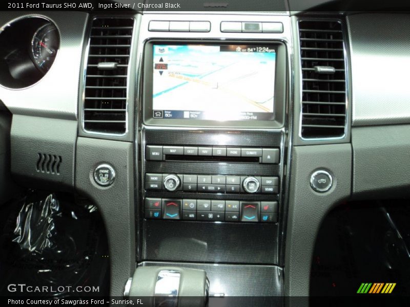 Ingot Silver / Charcoal Black 2011 Ford Taurus SHO AWD
