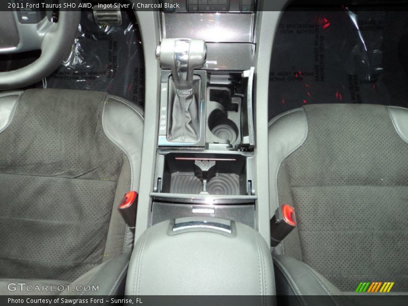 Ingot Silver / Charcoal Black 2011 Ford Taurus SHO AWD
