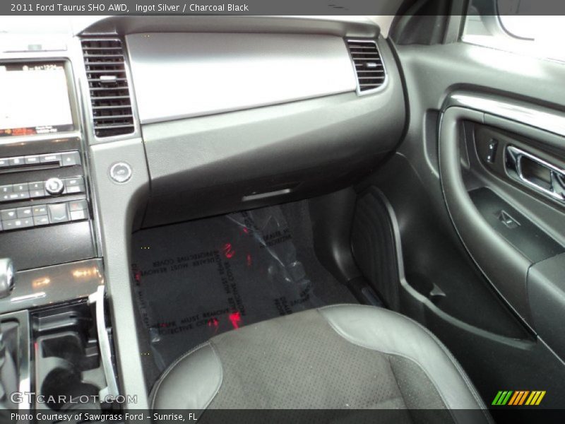 Ingot Silver / Charcoal Black 2011 Ford Taurus SHO AWD