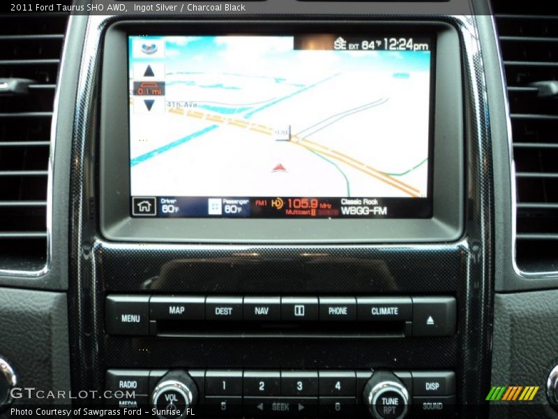 Ingot Silver / Charcoal Black 2011 Ford Taurus SHO AWD