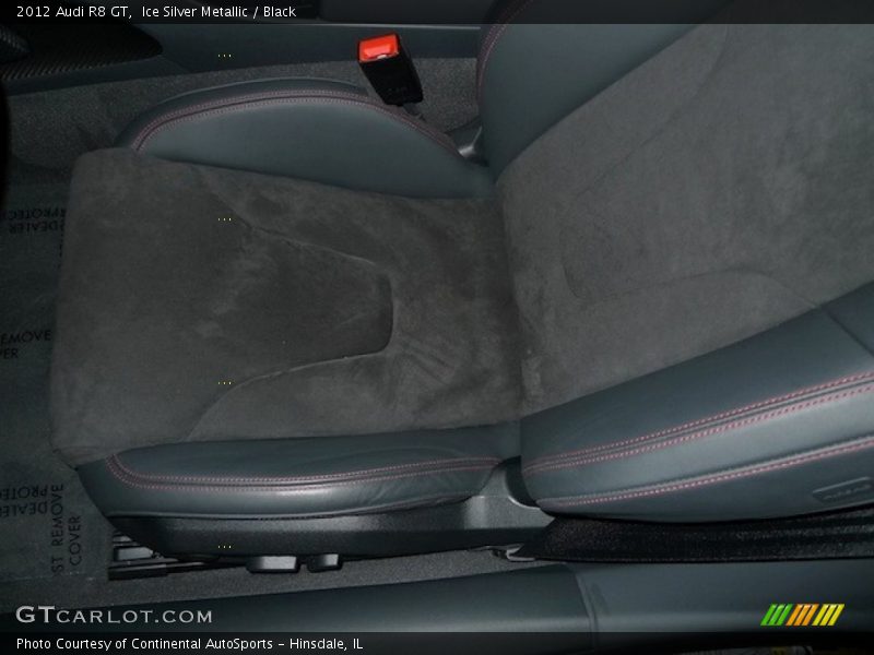 Ice Silver Metallic / Black 2012 Audi R8 GT