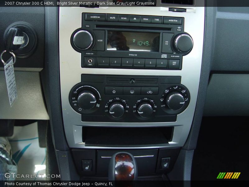 Bright Silver Metallic / Dark Slate Gray/Light Graystone 2007 Chrysler 300 C HEMI