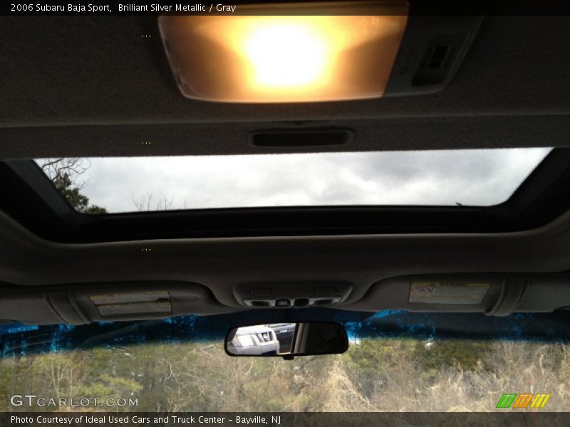 Brilliant Silver Metallic / Gray 2006 Subaru Baja Sport