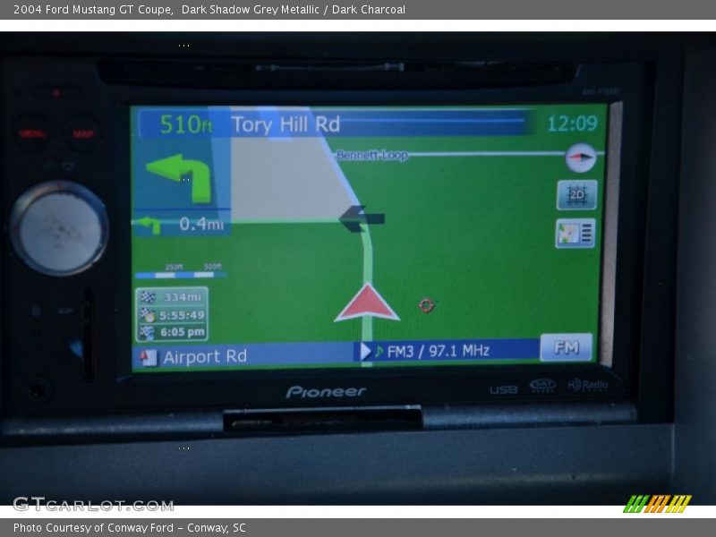 Dark Shadow Grey Metallic / Dark Charcoal 2004 Ford Mustang GT Coupe