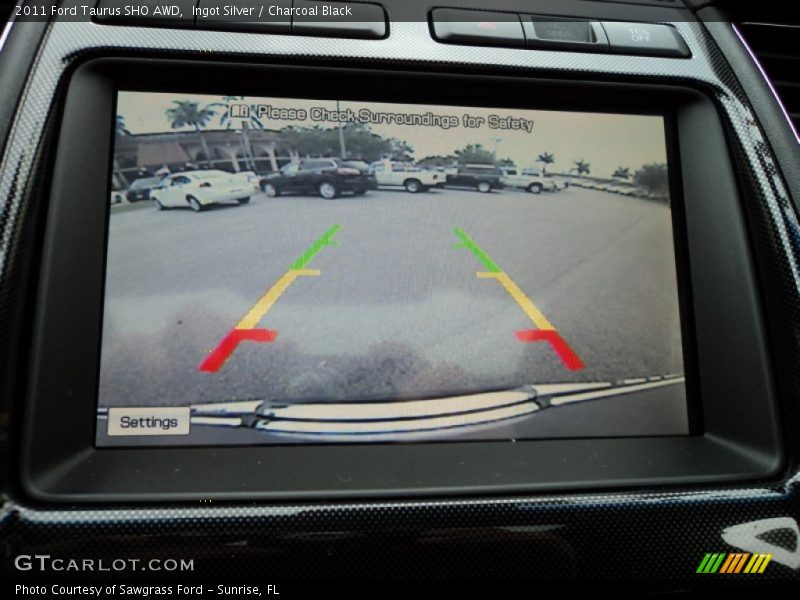 Ingot Silver / Charcoal Black 2011 Ford Taurus SHO AWD