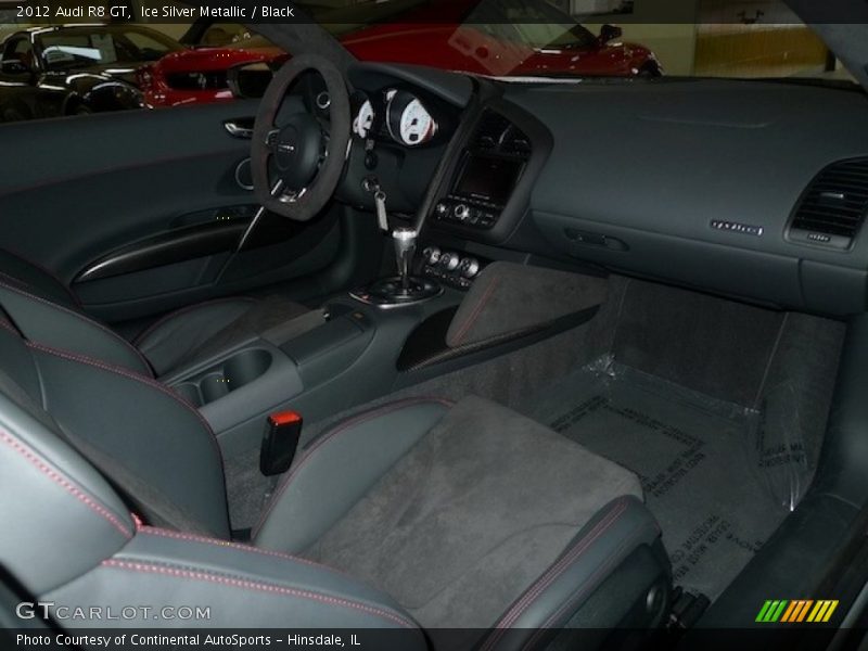  2012 R8 GT Black Interior