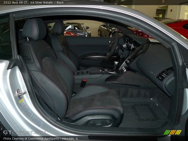  2012 R8 GT Black Interior