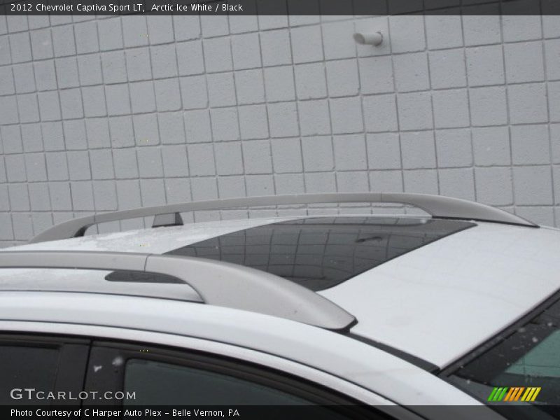 Arctic Ice White / Black 2012 Chevrolet Captiva Sport LT