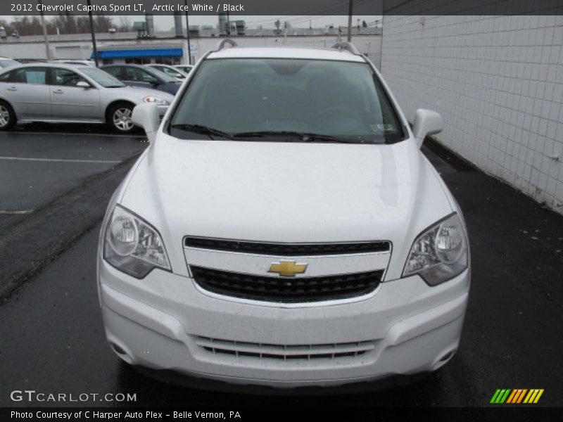 Arctic Ice White / Black 2012 Chevrolet Captiva Sport LT