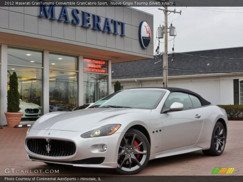 Front 3/4 View of 2012 GranTurismo Convertible GranCabrio Sport