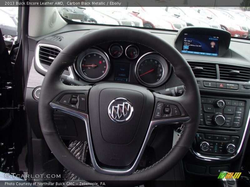  2013 Encore Leather AWD Steering Wheel